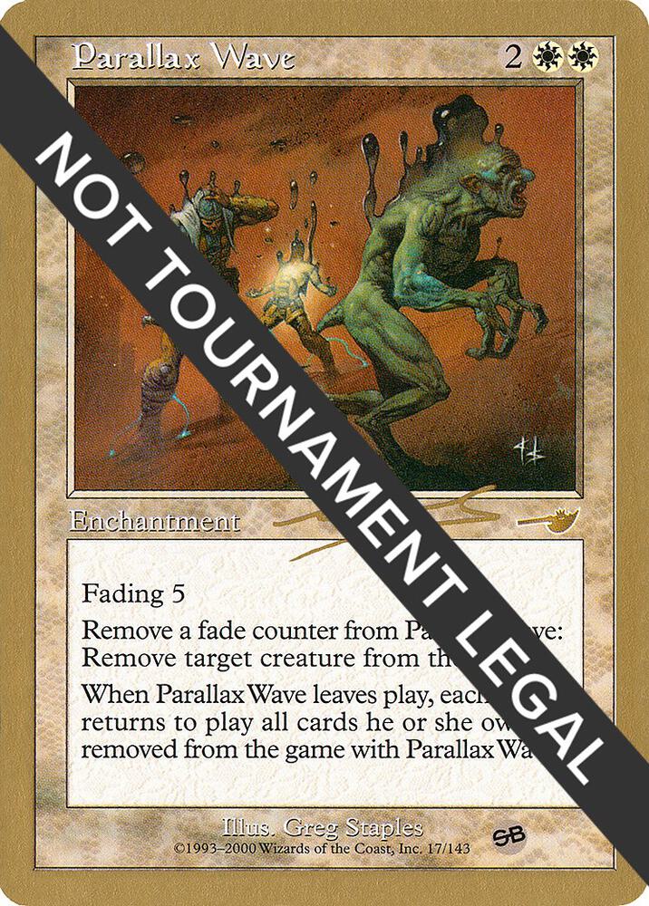 Parallax Wave 2000 Nicolas Labarre NMS SB nl17sb/117 (World Championship Decks)  | Good Games Adelaide SA