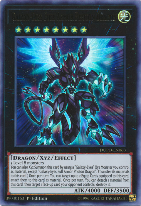 Galaxy-Eyes Full Armor Photon Dragon [DUPO-EN063] Ultra Rare | Good Games Adelaide SA