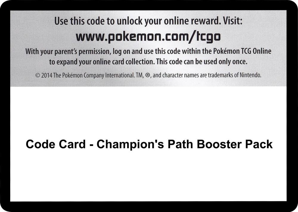 Code Card Champions Path Booster Pack  (Champion's Path)  | Good Games Adelaide SA