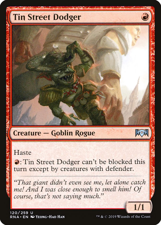 Tin Street Dodger [Ravnica Allegiance] | Good Games Adelaide SA