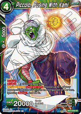 Piccolo, Fusing With Kami (BT17-076) [Ultimate Squad] | Good Games Adelaide SA