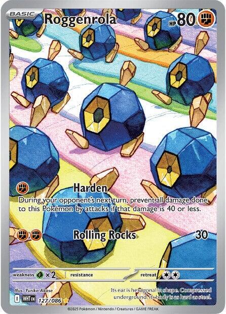 Roggenrola 127/086 127/086 (SV: White Flare)  - Holofoil | Good Games Adelaide SA