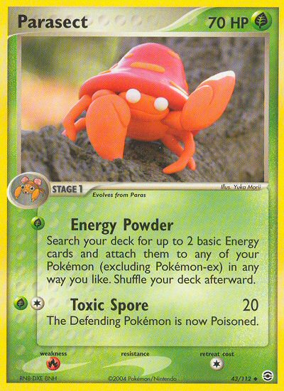 Parasect (43/112) [EX: FireRed & LeafGreen] | Good Games Adelaide SA