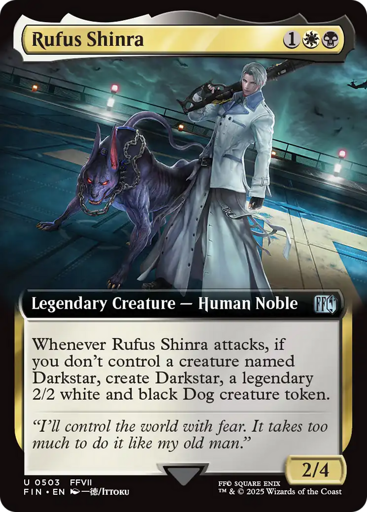 Rufus Shinra (Extended Art) [FINAL FANTASY] | Good Games Adelaide SA