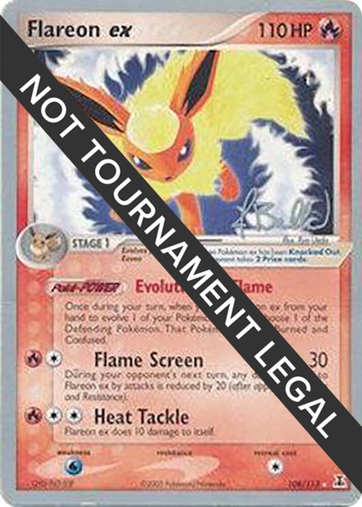 Flareon ex 2006 Jimmy Ballard 108/113 (World Championship Decks)  | Good Games Adelaide SA