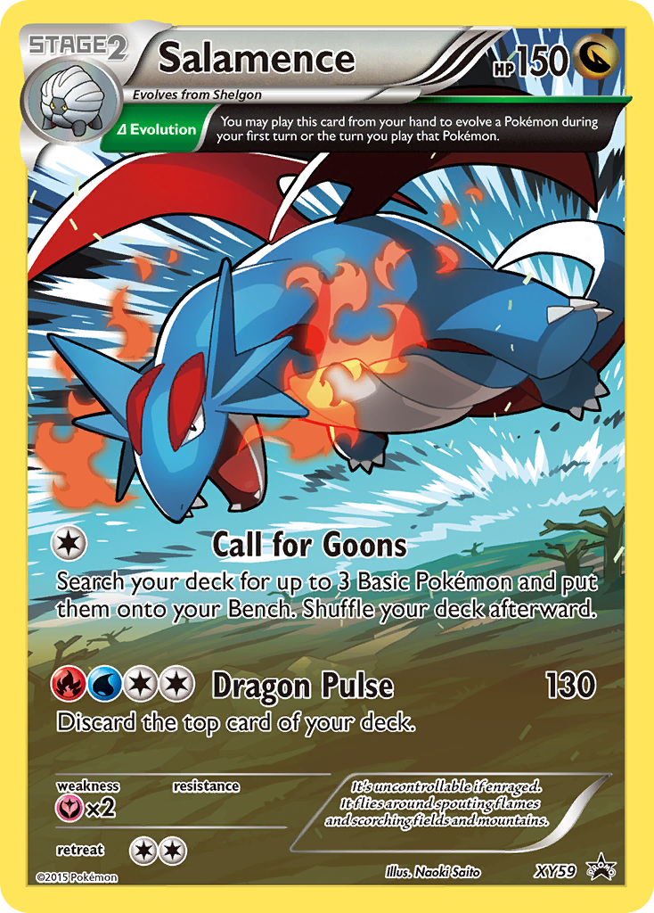Salamence (XY59) [XY: Black Star Promos] | Good Games Adelaide SA