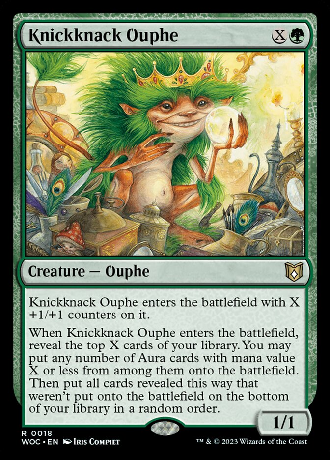 Knickknack Ouphe 18 (Commander: Wilds of Eldraine)  | Good Games Adelaide SA