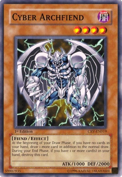 Cyber Archfiend [CRV-EN019] Common | Good Games Adelaide SA