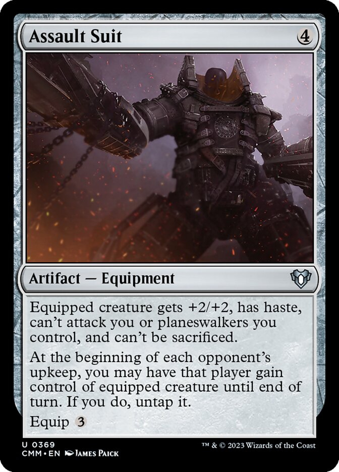 Assault Suit 369 (Commander Masters)  - Foil | Good Games Adelaide SA