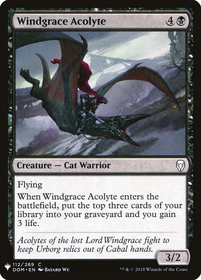 Windgrace Acolyte [Mystery Booster] | Good Games Adelaide SA