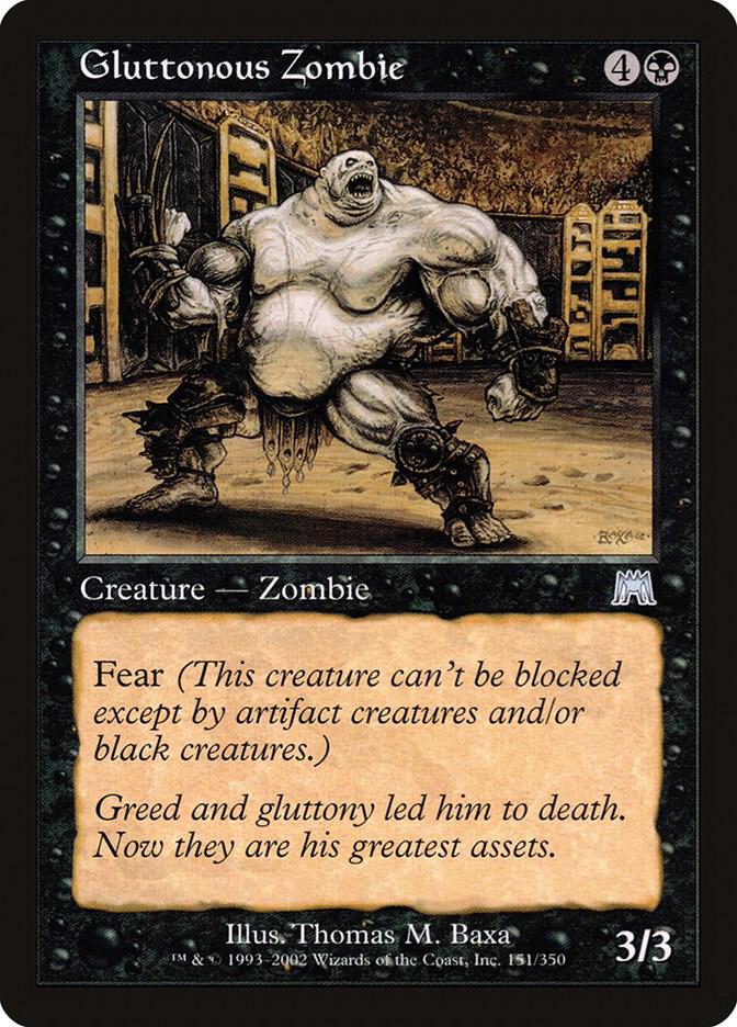 Gluttonous Zombie 151 (Onslaught)  | Good Games Adelaide SA