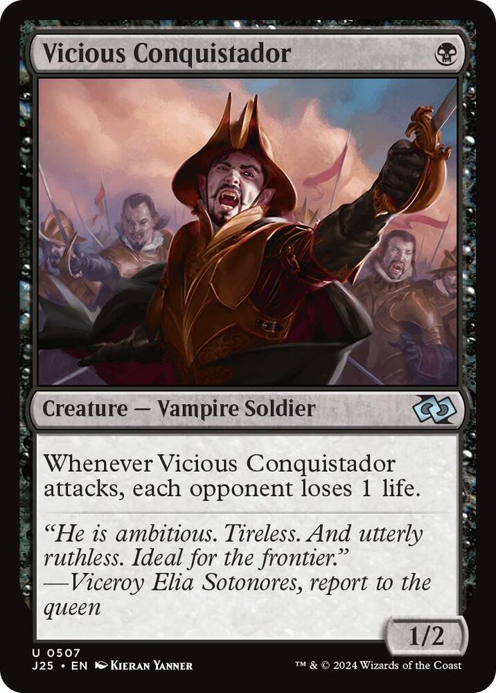 Vicious Conquistador 507 (Foundations Jumpstart)  | Good Games Adelaide SA