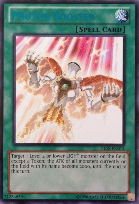 Photon Booster (Blue) [DL18-EN013] Rare | Good Games Adelaide SA