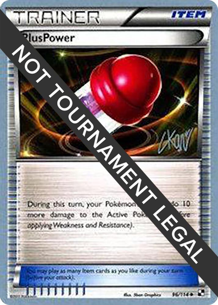 PlusPower 2011 Christopher Kan 96/114 (World Championship Decks)  | Good Games Adelaide SA