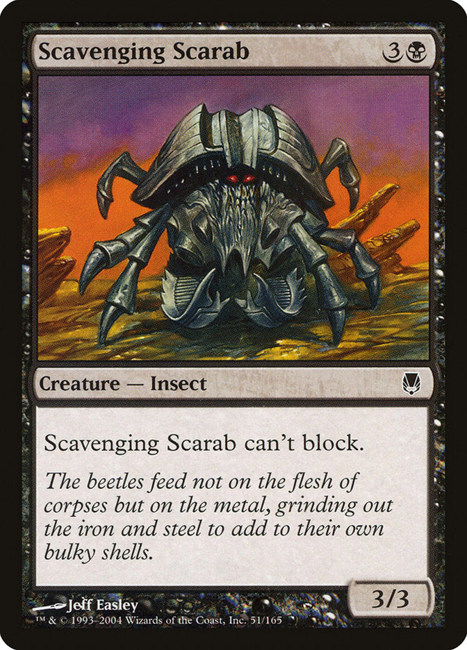 Scavenging Scarab 51 (Darksteel)  | Good Games Adelaide SA