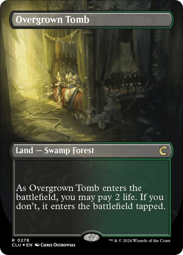 Overgrown Tomb 278 (Ravnica: Clue Edition)  - Foil | Good Games Adelaide SA