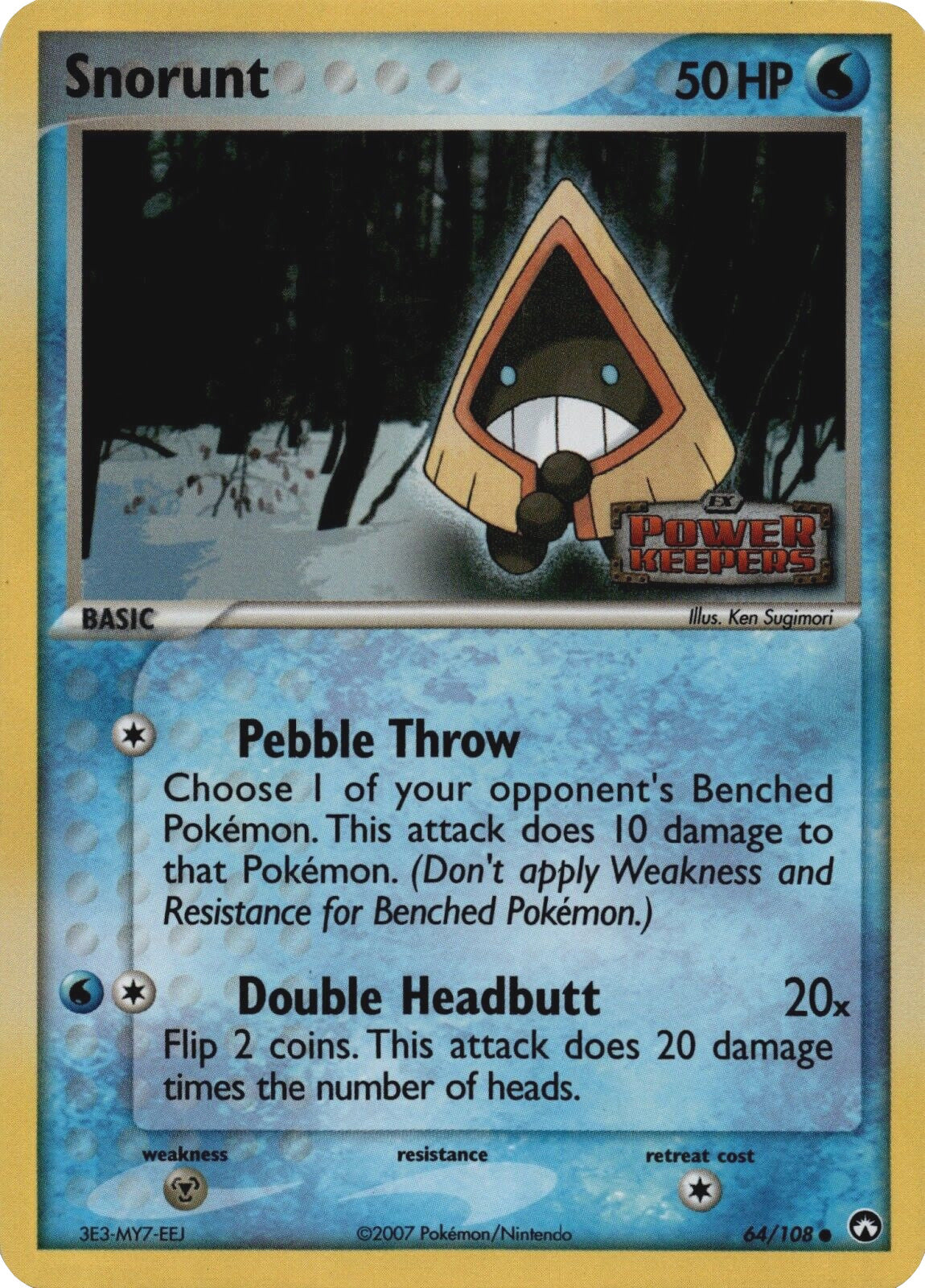 Snorunt (64/108) (Stamped) [EX: Power Keepers] | Good Games Adelaide SA