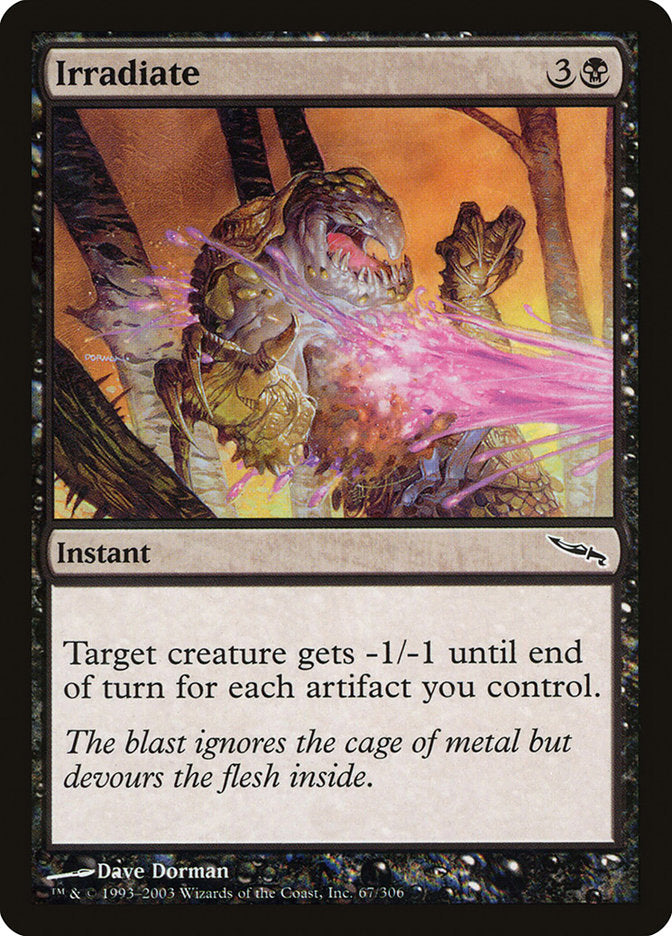 Irradiate 67 (Mirrodin)  - Foil | Good Games Adelaide SA