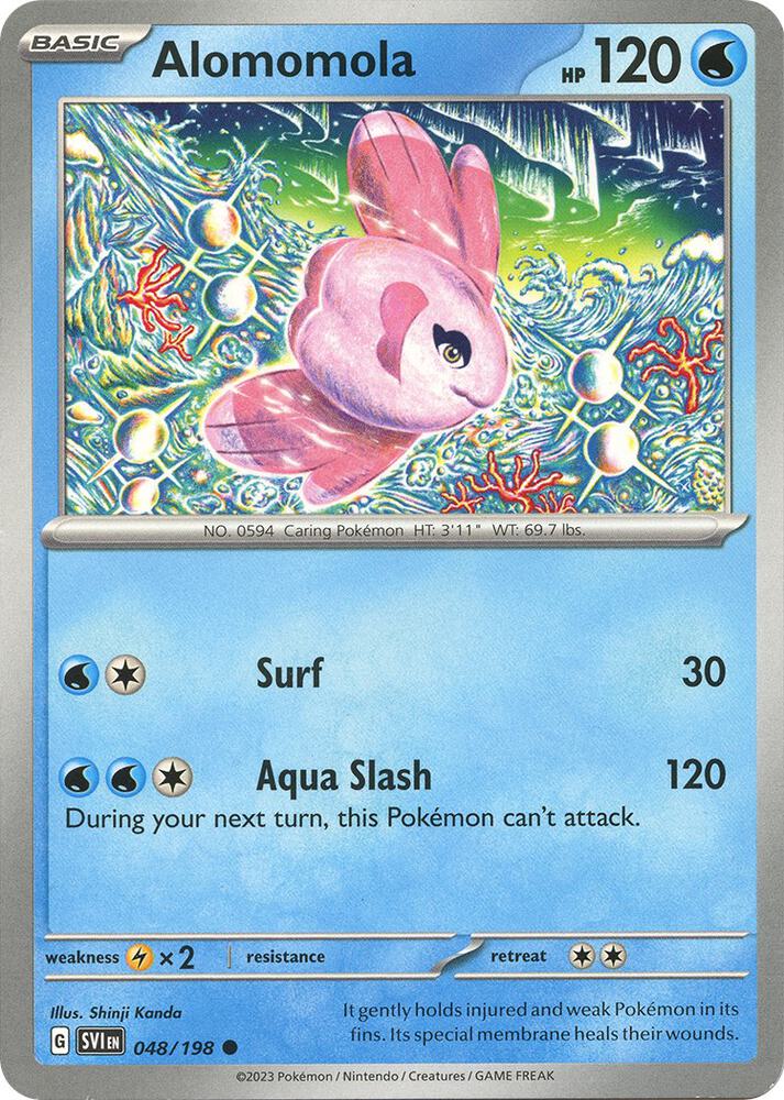Alomomola 048/198 (SV01: Scarlet & Violet Base Set)  | Good Games Adelaide SA