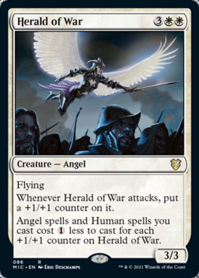 Herald of War [Innistrad: Midnight Hunt Commander] | Good Games Adelaide SA