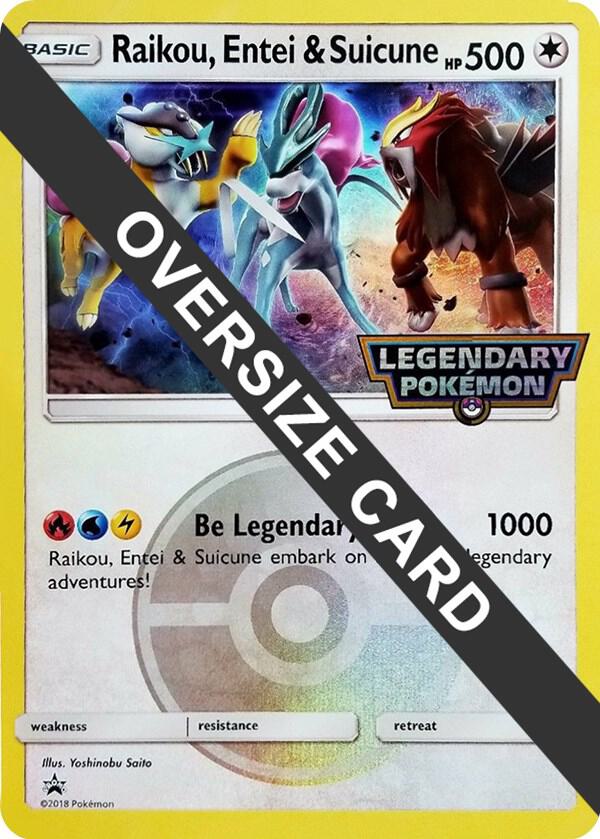 Raikou Entei and Suicune  (Jumbo Cards)  - Holofoil | Good Games Adelaide SA