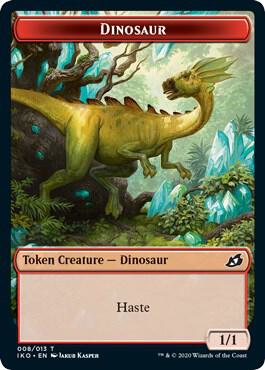 Dinosaur // Human Soldier 8 // 4 (Ikoria: Lair of Behemoths)  - Foil | Good Games Adelaide SA