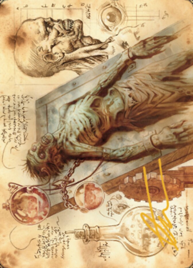 Ashnod's Altar Art Card (Gold-Stamped Signature) [The Brothers' War Art Series] | Good Games Adelaide SA