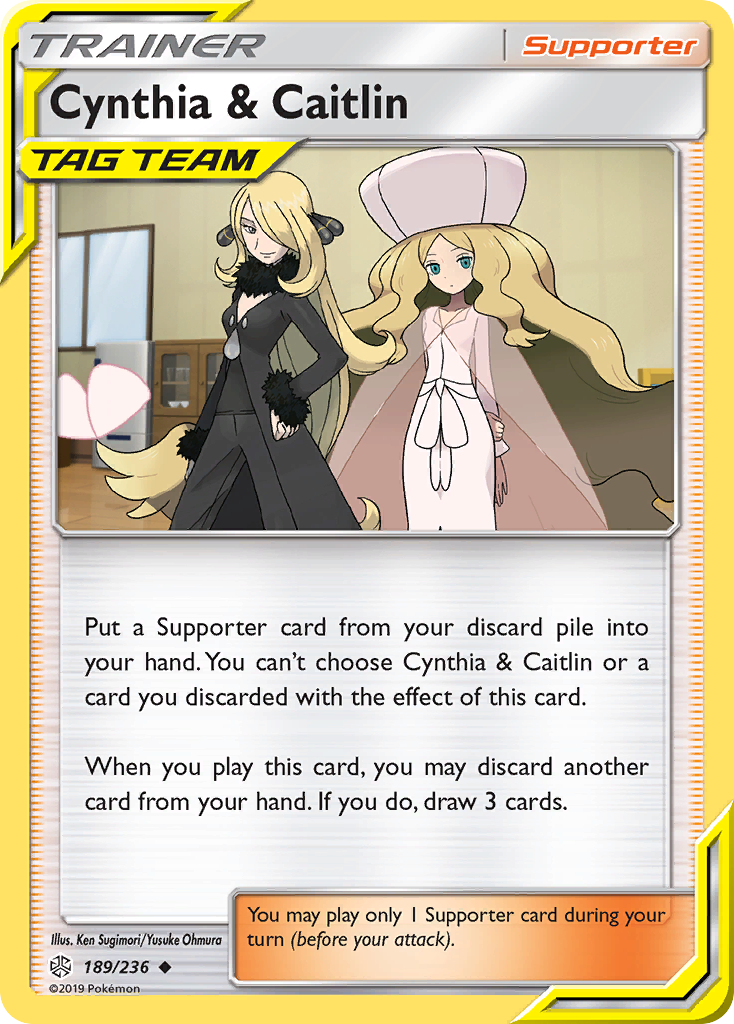 Cynthia & Caitlin (189/236) [Sun & Moon: Cosmic Eclipse] | Good Games Adelaide SA