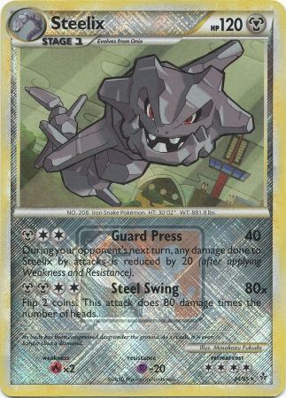 Steelix (24/95) (League Promo) [HeartGold & SoulSilver: Unleashed] | Good Games Adelaide SA