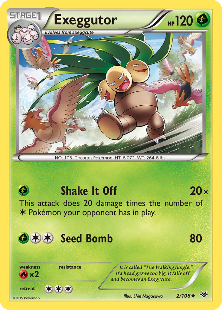 Exeggutor (2/108) [XY: Roaring Skies] | Good Games Adelaide SA