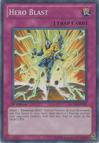 Hero Blast [RYMP-EN032] Super Rare | Good Games Adelaide SA