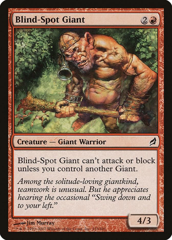 Blind Spot Giant 153 (Lorwyn)  - Foil | Good Games Adelaide SA