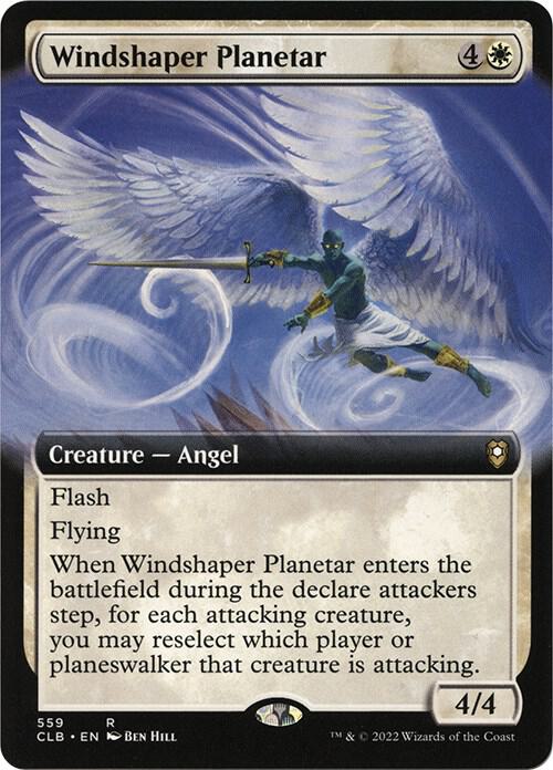 Windshaper Planetar Extended Art 559 (Commander Legends: Battle for Baldur's Gate)  | Good Games Adelaide SA