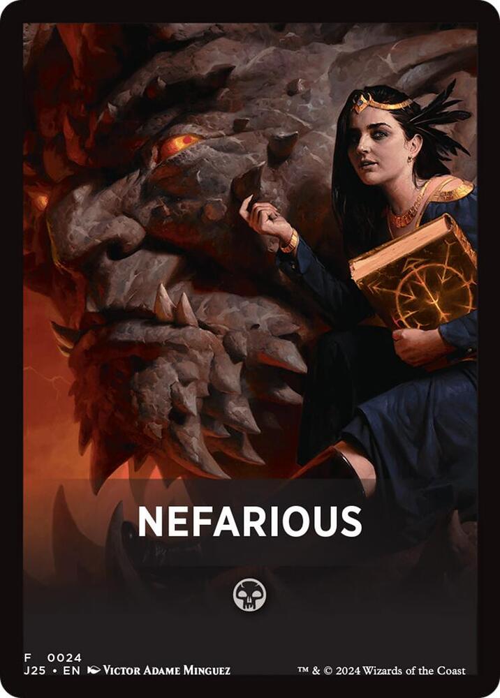 Nefarious Theme Card 24 (Foundations Jumpstart)  | Good Games Adelaide SA