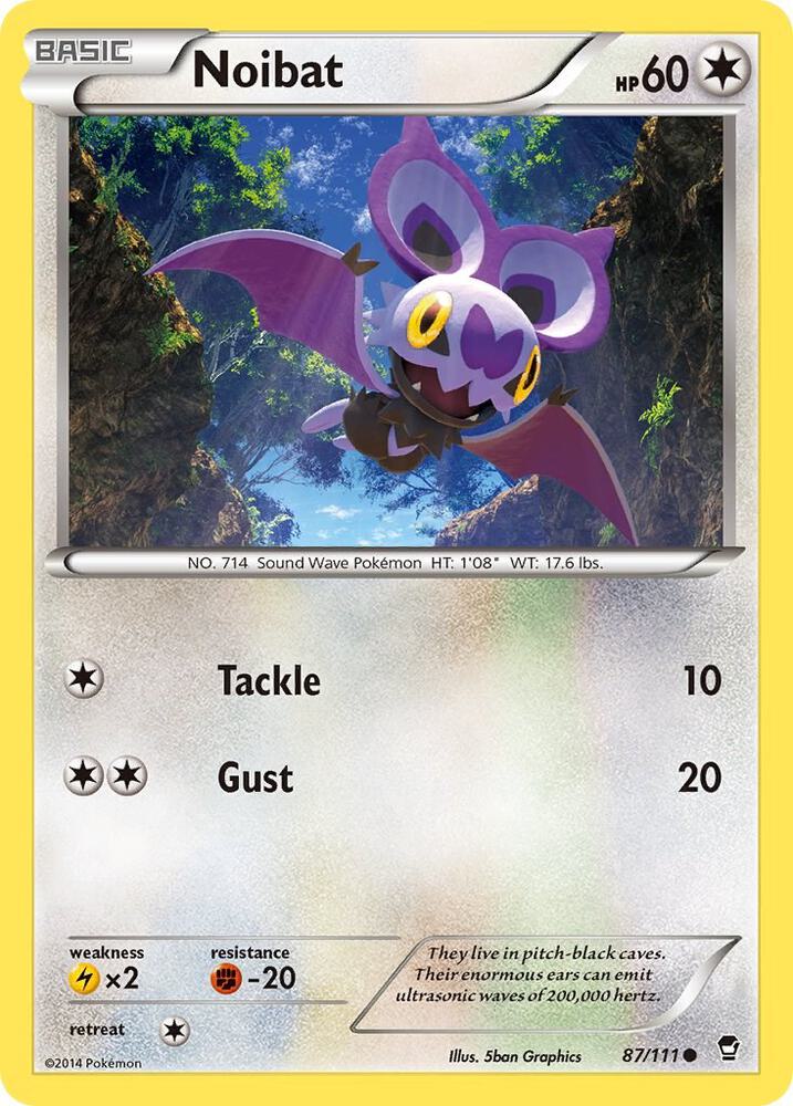 Noibat 87/111 (XY - Furious Fists)  | Good Games Adelaide SA