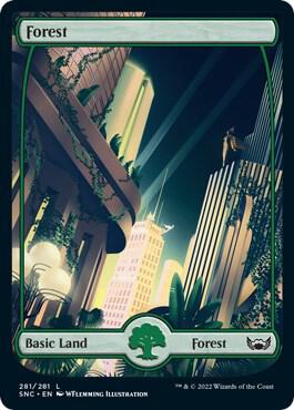 Forest 281 281 (Streets of New Capenna)  - Foil | Good Games Adelaide SA