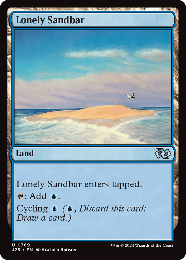 Lonely Sandbar [Foundations Jumpstart] | Good Games Adelaide SA