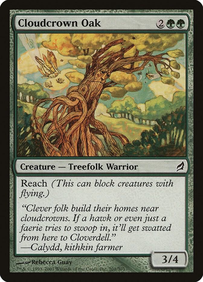 Cloudcrown Oak 201 (Lorwyn)  - Foil | Good Games Adelaide SA