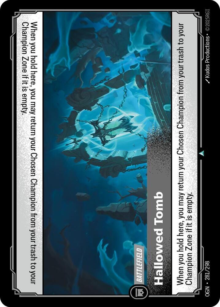Hallowed Tomb 281/298 (Origins)  | Good Games Adelaide SA
