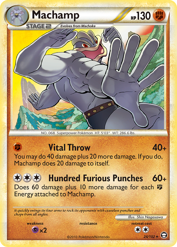 Machamp (26/102) [HeartGold & SoulSilver: Triumphant] | Good Games Adelaide SA