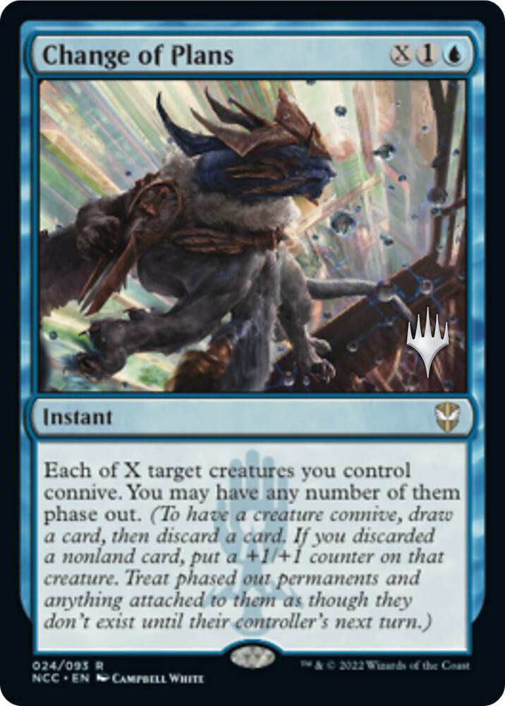Change of Plans 24 (Promo Pack: Streets of New Capenna)  - Foil | Good Games Adelaide SA