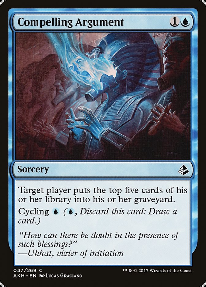 Compelling Argument 47 (Amonkhet)  - Foil | Good Games Adelaide SA