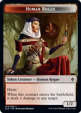 Human Rogue // Food 12 // 16 (Throne of Eldraine)  - Foil | Good Games Adelaide SA