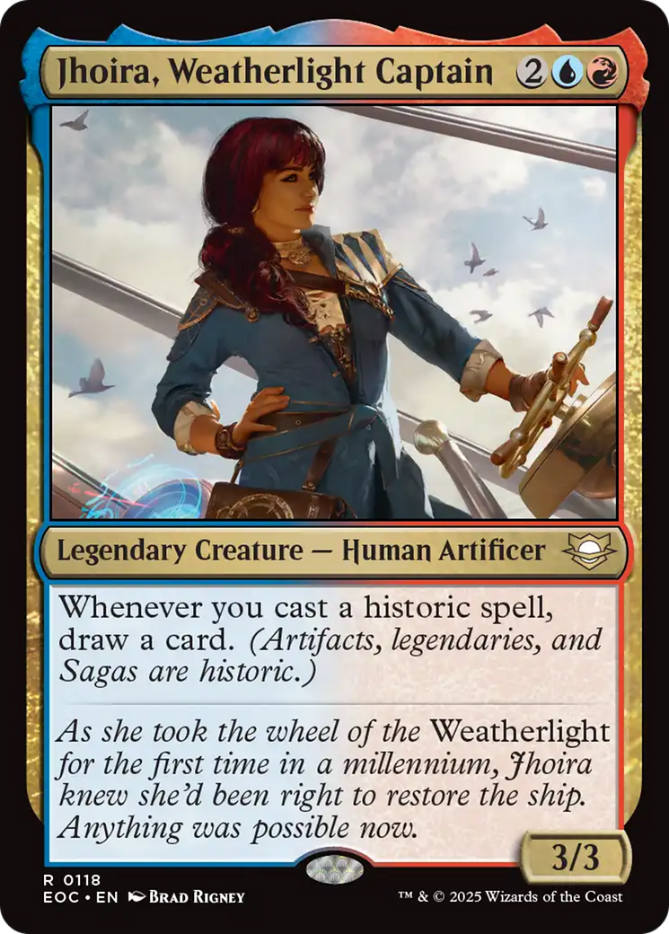 Jhoira, Weatherlight Captain [Edge of Eternities Commander] | Good Games Adelaide SA