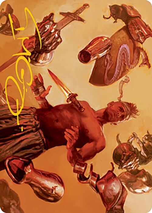 Dress Down Art Card Gold Stamped Signature 12 (Art Series: Modern Horizons 2)  | Good Games Adelaide SA