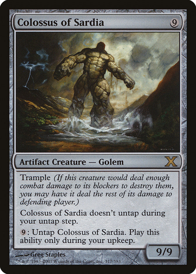 Colossus of Sardia [Tenth Edition] | Good Games Adelaide SA