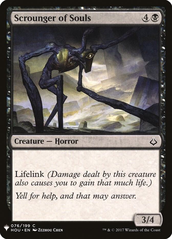 Scrounger of Souls 76 (The List Reprints)  | Good Games Adelaide SA