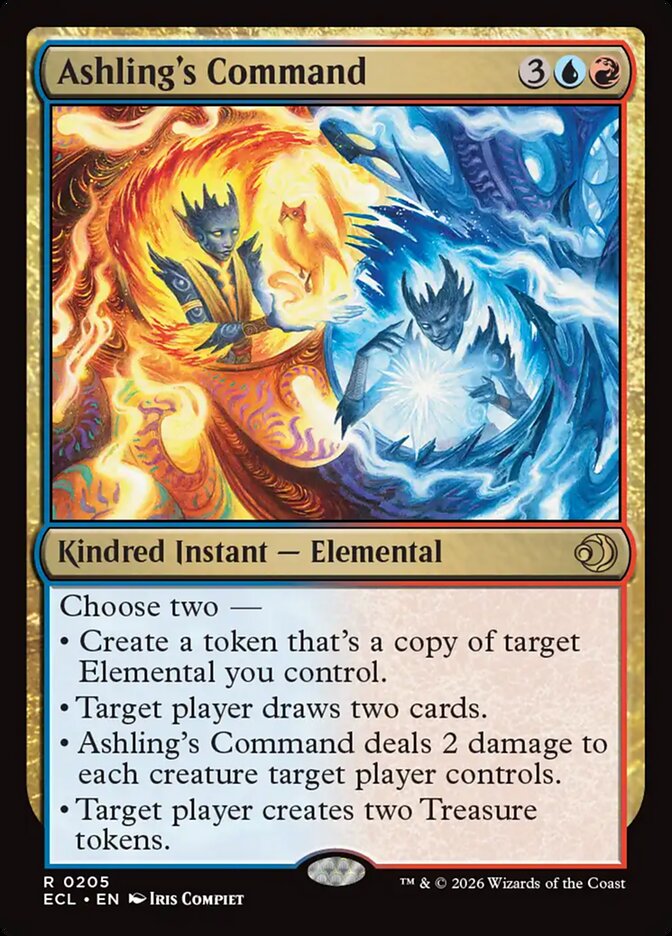 Ashlings Command 205 (Lorwyn Eclipsed)  - Foil | Good Games Adelaide SA