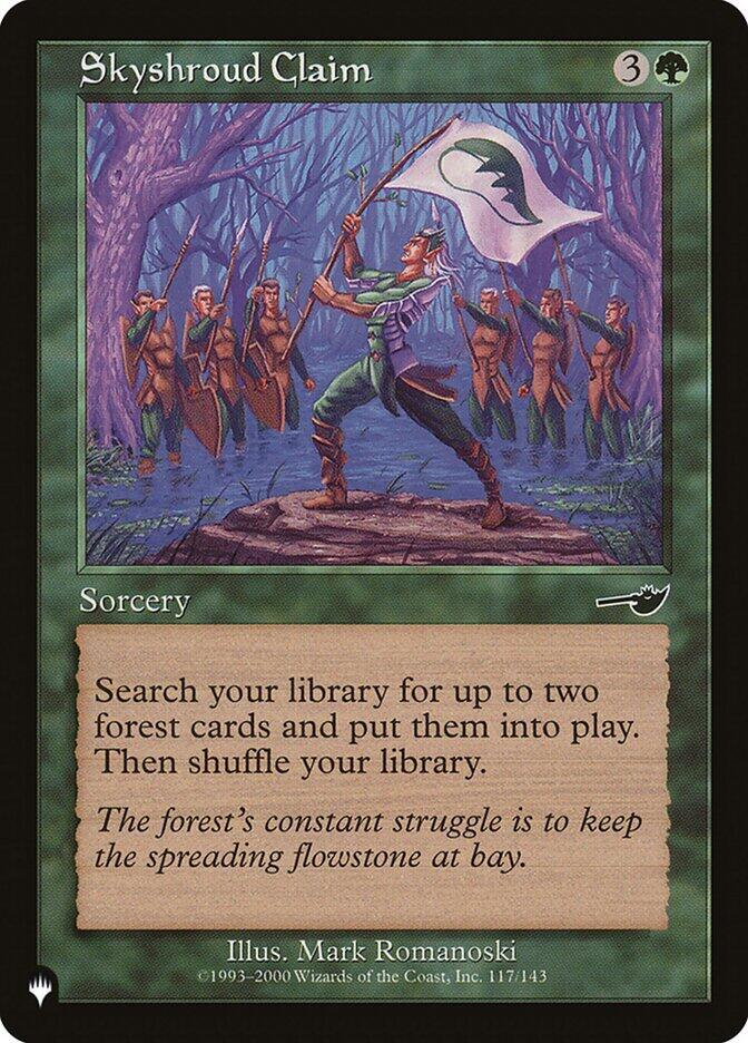 Skyshroud Claim 117/143 (The List Reprints)  | Good Games Adelaide SA