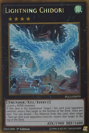 Lightning Chidori [PGL3-EN070] Gold Rare | Good Games Adelaide SA